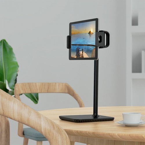 Acefast telescopic phone and tablet holder (135-230mm wide) for the desk 360 ° black (E4 black) image 3