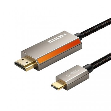 Extradigital Kабели USB Type-C - HDMI, 8K, 2m