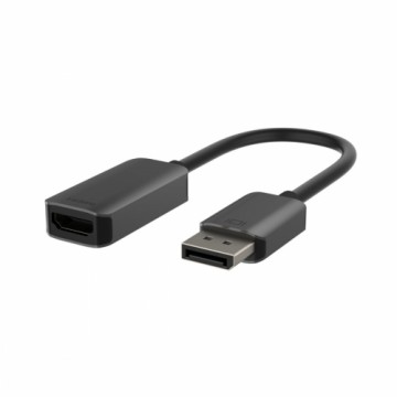 Адаптер для DisplayPort на HDMI Belkin AVC011BTSGY-BL Чёрный 22 cm