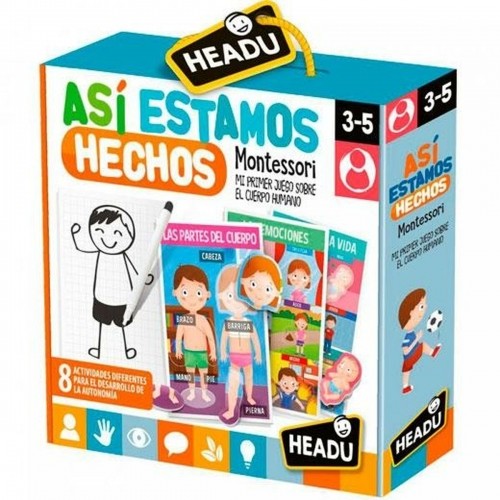 Образовательный набор HEADU Así Estamos Hechos Montessori (4 штук) image 2