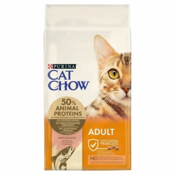 Kaķu barība Purina Cat Chow Pieaugušais Laša krāsas Tunzivis 15 kg