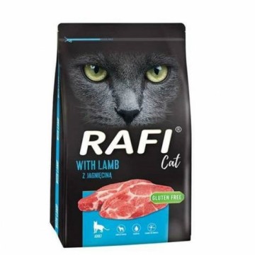 Kaķu barība Dolina Noteci Rafi Cat Pieaugušais Jēra gaļa 7 kg