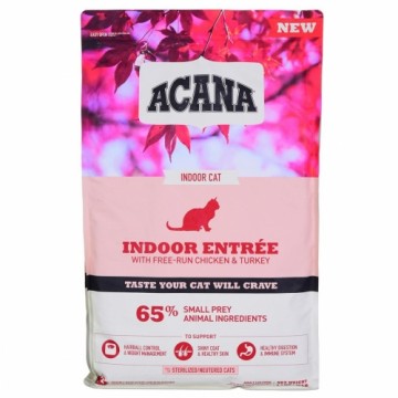 Kaķu barība Acana Indoor Entrée Pieaugušais Cālis Turcija 4,5 Kg