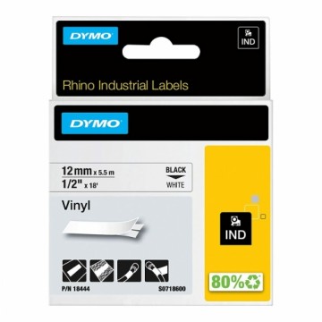 Laminēta Lente Dymo 12mm RHINO Coloured vinyl