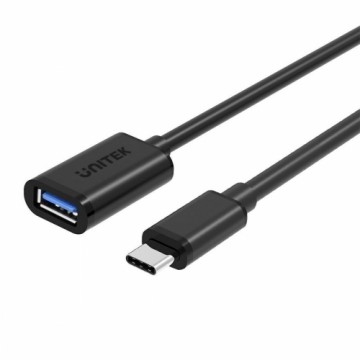 Универсальный кабель USB-C-USB Unitek Y-C476BK 20 cm