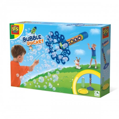 Burbuļu Pūšanas Spēle SES Creative Rocket and trained of bubbles (FR) image 1