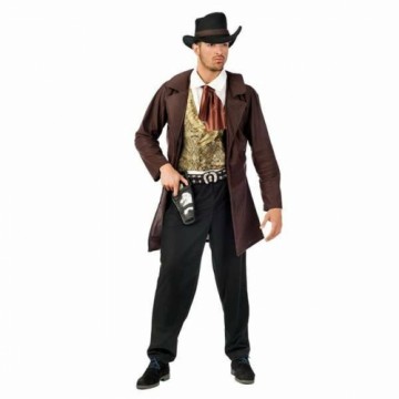 Маскарадные костюмы для взрослых Limit Costumes cowboy 4 Предметы Коричневый