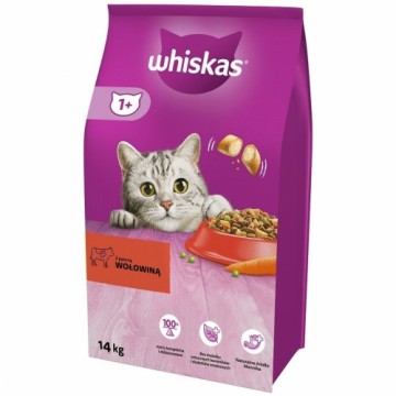Корм для котов Whiskas 5900951014345 Для взрослых Телятина 14 Kg