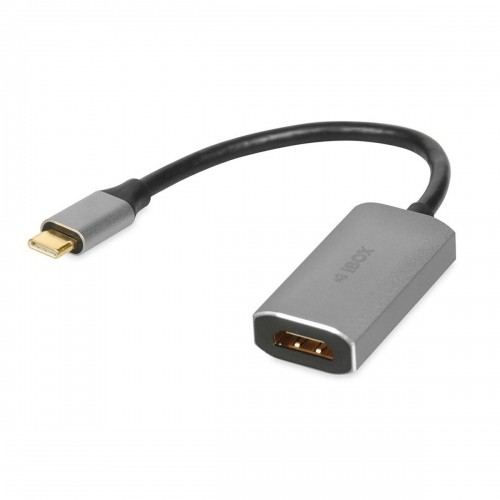 USB-C uz HDMI Adapteris Ibox IACF4K Sudrabains image 1