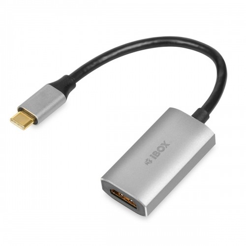 USB-C uz HDMI Adapteris Ibox IACF4K Sudrabains image 4