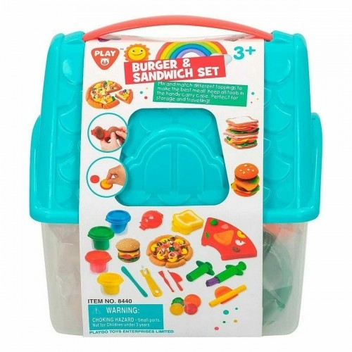 Playgo Пластилиновая игра Colorbaby Burger & Sandwich Разноцветный (19 Предметы) image 3