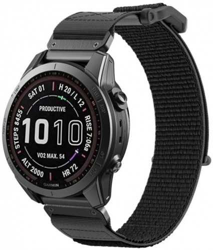 Tech-Protect watch strap Scout Garmin fenix 5/6/6 Pro/7, black image 2