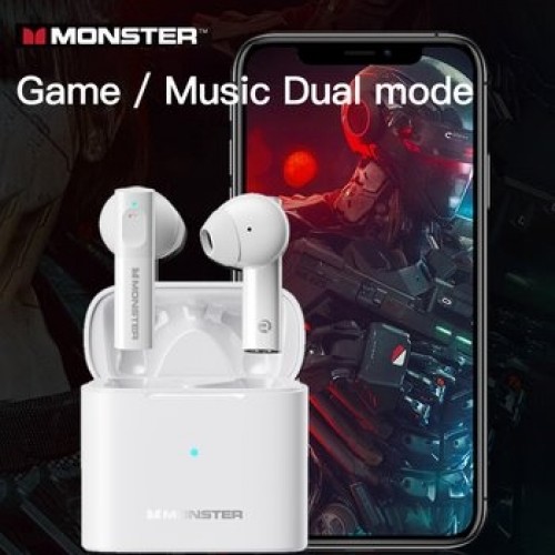 Monster XKT03 TWS Wireless Headset White image 1