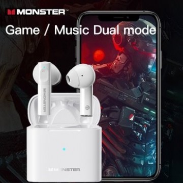 Monster XKT03 TWS Wireless Headset White