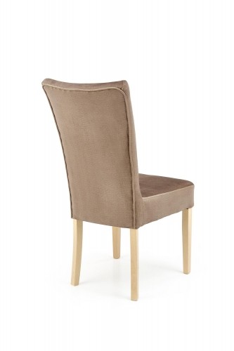 Halmar VERMONT chair, honey oak / beige Monolith 09 image 2
