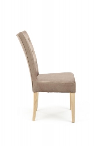 Halmar VERMONT chair, honey oak / beige Monolith 09 image 3