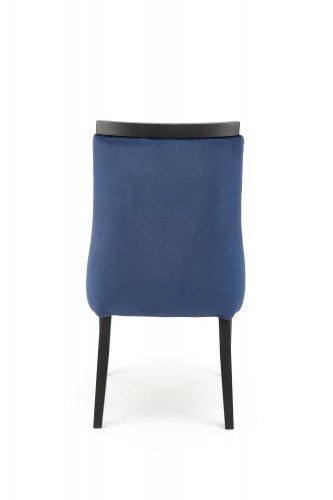 Halmar ROYAL chair, black / dark blue Monolith 77 image 2