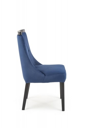 Halmar ROYAL chair, black / dark blue Monolith 77 image 3