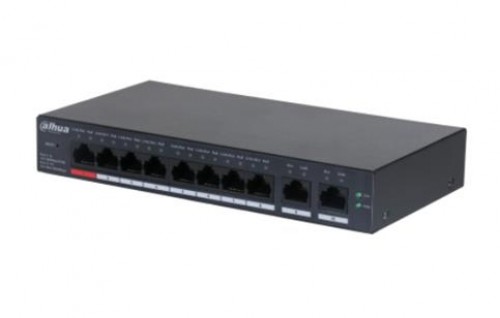 Switch|DAHUA|CS4010-8ET-110|Type L2|Desktop/pedestal|PoE ports 8|DH-CS4010-8ET-110 image 1