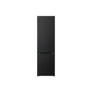 LG GBV5240CEP Refrigerator, Free-standing, Bottom freezer, C, Height 2,03 m, Net fridge 277 L, Net freezer 110 L, Black LG
