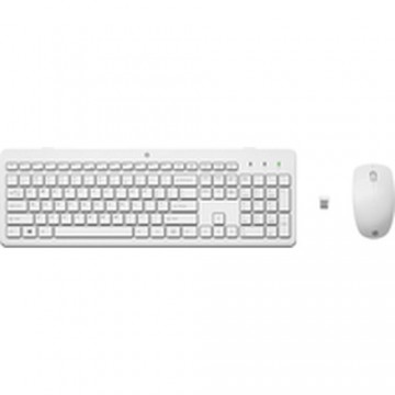 Клавиатура HP C2710 Испанская Qwerty Чёрный Белый QWERTY