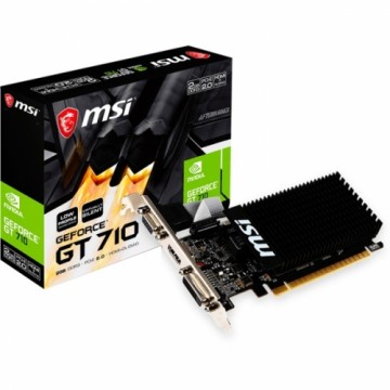 MSI GeForce GT 710 2GD3H LP, Grafikkarte