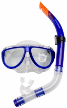 Mask and snorkel set WAIMEA 88DI Cobalt blue