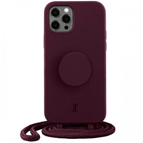 Etui JE PopGrip iPhone 12|12 Pro 6,1" classic wine 30033 (Just Elegance) image 1
