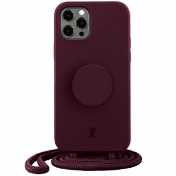 Etui JE PopGrip iPhone 12|12 Pro 6,1" classic wine 30033 (Just Elegance)