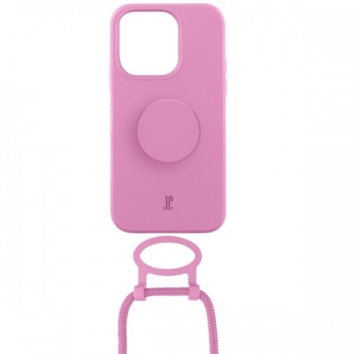 Etui JE PopGrip iPhone 14 Pro Max 6.7" pastelowy różowy|pastel pink 30154 (Just Elegance) image 2