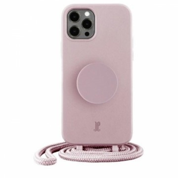 Etui JE PopGrip iPhone 12|12 Pro 6,1" jasno różowy|rose breath 30183 AW|SS (Just Elegance)