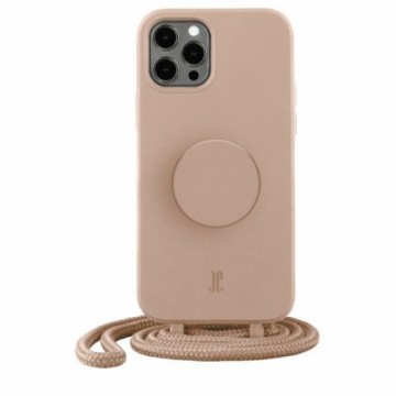 Etui JE PopGrip iPhone 12|12 Pro 6,1" beżowy|beige 30174 AW|SS23 (Just Elegance)