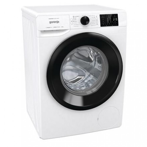 Gorenje Washing Machine WNEI84BS Energy efficiency class B Front loading Washing capacity 8 kg 1400 RPM Depth 54.5 cm Width 60 cm Display LED Steam function Self-cleaning White image 1