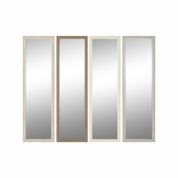 Sienas spogulis Home ESPRIT Balts Brūns Bēšs Pelēks Stikls polistirols 36 x 2 x 125 cm (4 gb.)