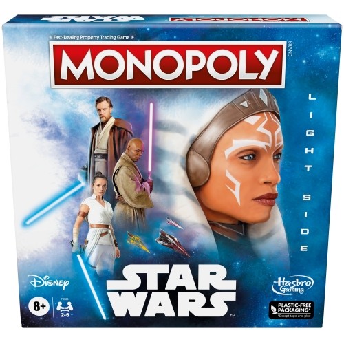 MONOPOLY Galda spēle Monopoly Zvaigžņu kari: Light Side image 1