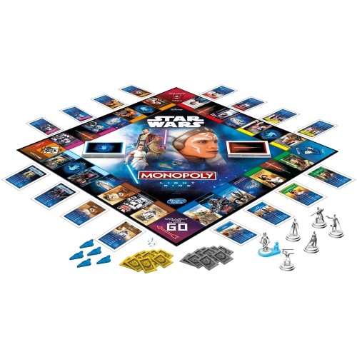 MONOPOLY Galda spēle Monopoly Zvaigžņu kari: Light Side image 2