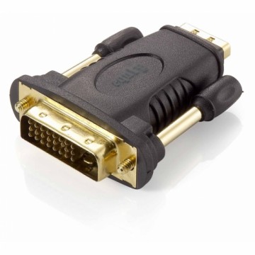 HDMI uz DVI adapteris Equip 118908 Melns
