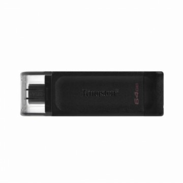 USB Zibatmiņa Kingston Data Traveler 70 Melns