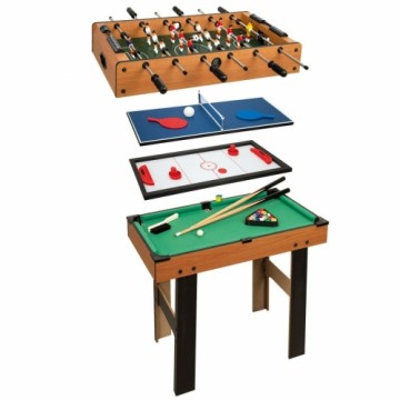 Daudzspēļu galds Colorbaby 4-in-1 87 x 73 x 43 cm