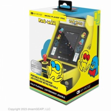 Pārnēsājama Spēļu Konsole My Arcade Micro Player PRO - Pac-Man Retro Games Dzeltens