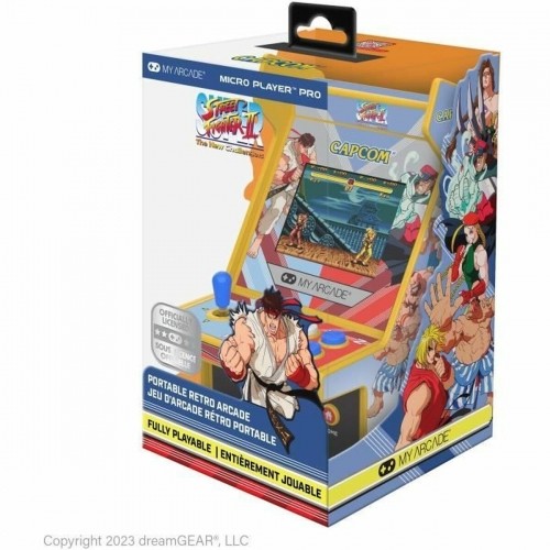 Портативная видеоконсоль My Arcade Micro Player PRO - Super Street Fighter II Retro Games image 1