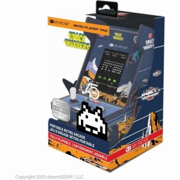 Pārnēsājama Spēļu Konsole My Arcade Micro Player PRO - Space Invaders Retro Games