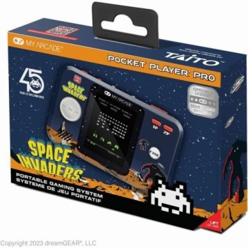 Pārnēsājama Spēļu Konsole My Arcade Pocket Player PRO - Space Invaders Retro Games