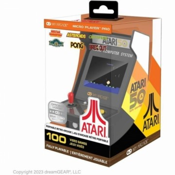 Pārnēsājama Spēļu Konsole My Arcade Micro Player PRO - Atari 50th Anniversary Retro Games
