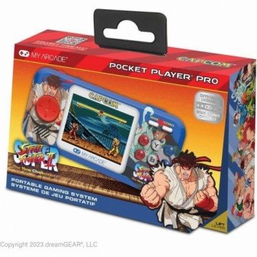 Pārnēsājama Spēļu Konsole My Arcade Pocket Player PRO - Super Street Fighter II Retro Games