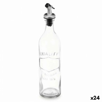 Vivalto Menāža Ar reljefu Caurspīdīgs Stikls 500 ml (24 gb.)