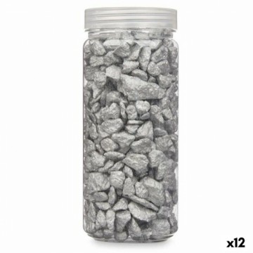 Gift Decor Dekoratīvie akmeņi Sudrabains 10 - 20 mm 700 g (12 gb.)