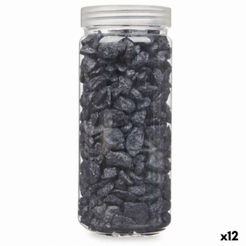 Gift Decor Dekoratīvie akmeņi Melns 10 - 20 mm 700 g (12 gb.)