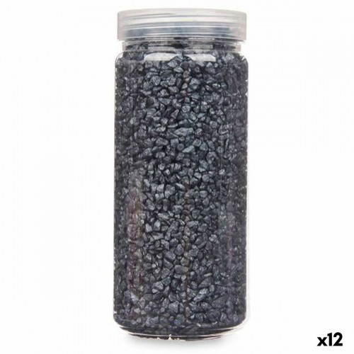 Gift Decor Dekoratīvie akmeņi Melns 2 - 5 mm 700 g (12 gb.) image 1