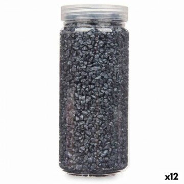 Gift Decor Dekoratīvie akmeņi Melns 2 - 5 mm 700 g (12 gb.)